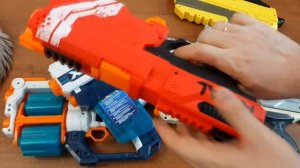 Nerf Fortnight SP L Нерф Фортнайт Распаковка Обзор Сравнение с другими моделями