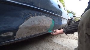 Как зашпаклевать машину самостоятельно.