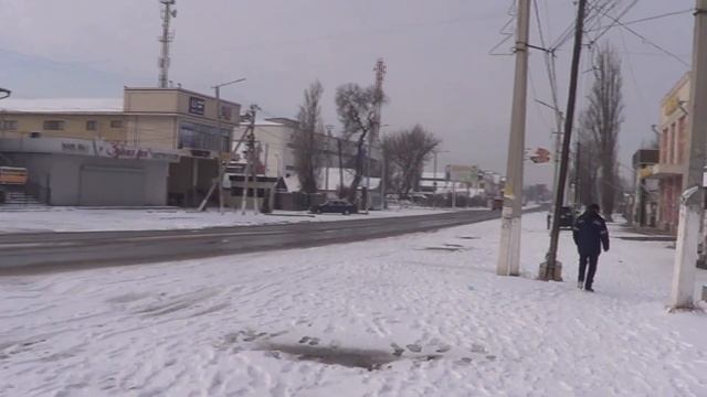 Г. Кант, Кыргызстан. После празднования нового года [2023], тишина без пробок и людей смотреть онлайн