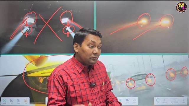 Dhundh me gadi kaise chalaye || Driving in fog смотреть онлайн