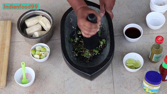 Dhaka Kacha kola vorta - Raw Green Banana Salad Recipe - Dhaka Street Food Recipe смотреть онлайн