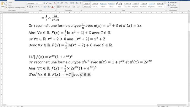 TSpé Math - Recherche de primitives et Sympy смотреть онлайн
