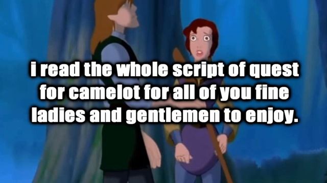 THE ENTIRE QUEST FOR CAMELOT SCRIPT смотреть онлайн