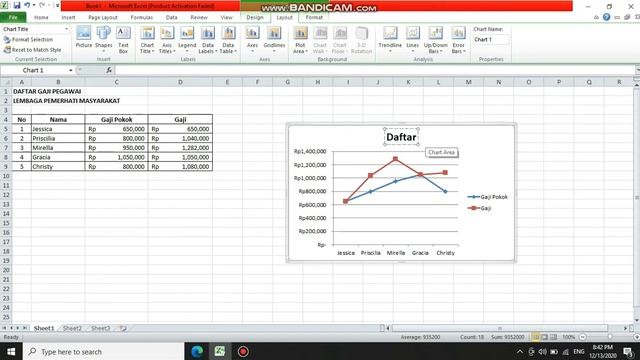 CARA MEMBUAT GRAFIK MENGGUNAKAN MICROSOFT EXCEL 2010 смотреть онлайн