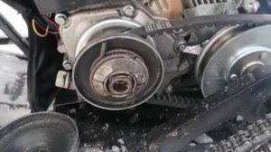 Снегокат Игорыч-2. Настройка вариатора Форвард 2.