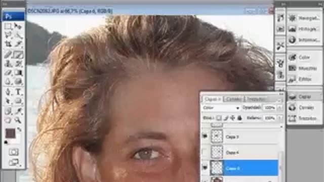 photoshop cs3 tutoriales pelo photoshop videotutoriales.es смотреть онлайн