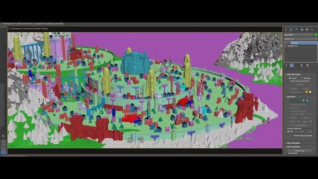 A Gondor City - Full 3D CGI [3DSMAX & VRAY] +BREAKDOWN смотреть онлайн