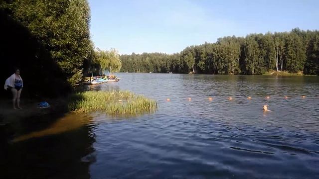 Пляж, купалка в парке Харинка, Иваново. Последний теплый день. 22 августа 2017 г . смотреть онлайн