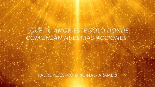 Padre Nuestro En Arameo