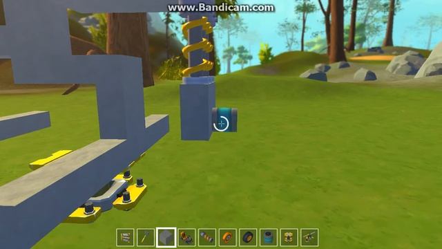 Scrap Mechanic Подвеска для тяжелых авто.
