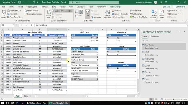 Merge Multiple Unstructured Tables within Excel file using Power Query - Part 3 - Tamil смотреть онлайн
