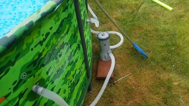 Bestway Steel Pro Max Pool (3 Years Review) PLUS Flowclear Pump Not Turning On (GFCI Fix) смотреть онлайн