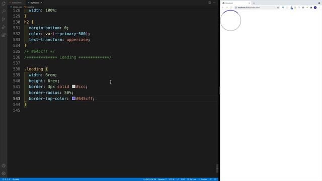 HTML&CSS Nuggets - CSS Only Loading Spinner смотреть онлайн