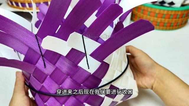 利用打包带做收纳筐，超详细教程让你轻松入门 #craft #diy #handmade смотреть онлайн
