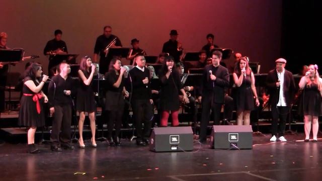 "Soul With A Capital S" - Skyline Jazz Choir and Jazz Band - Performing Arts Showcase 2014 смотреть онлайн