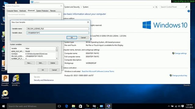 How To Install Delcam PowerMill 2010 Window 10 X64 Bit