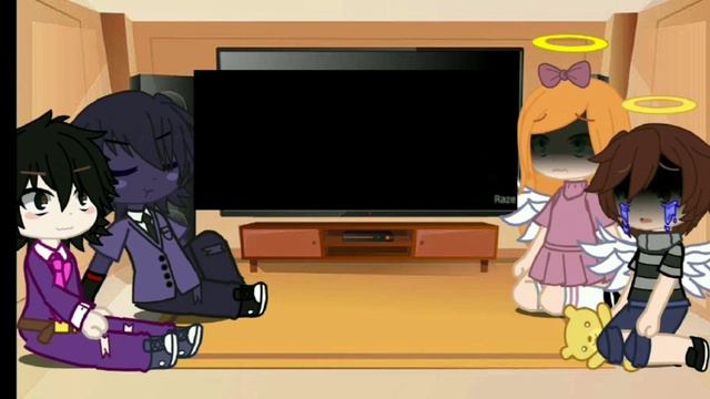 Реакция семьи Афтона на into the pit. Afton family react to into the pit. 1/4 смотреть онлайн