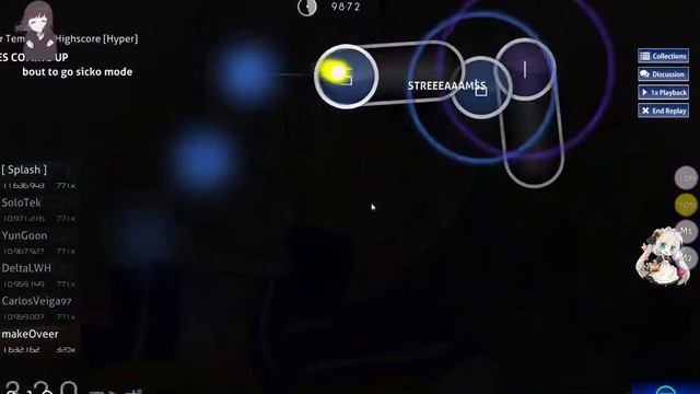 Osu! Highscore Panda Eyes & Teminite //Fort (Difficult-Hyper)