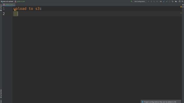 Upload file to AWS S3 with GitLab CI смотреть онлайн