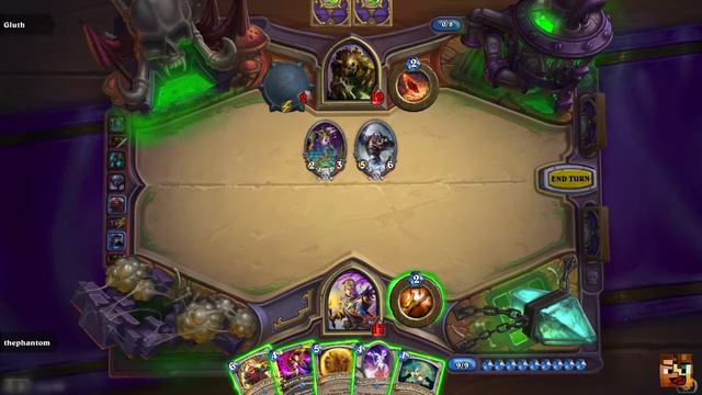 Gluth: Hearthstone Naxxramas: Construct Wing Third Boss смотреть онлайн