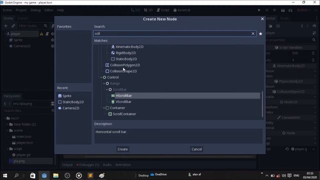 HOW TO MAKE GAMES USING GODOT GAME ENGINE TUTORIAL 4 THINKER TRONE BY AF смотреть онлайн