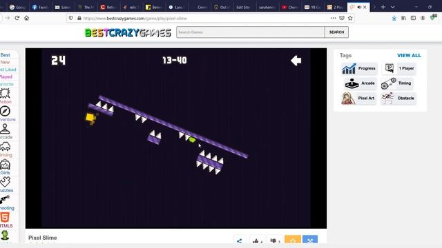 Play Pixel Slime Game смотреть онлайн
