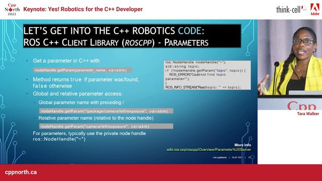 Keynote: Yes! Robotics for the C++ Developer - Tara Walker - CppNorth 2022 смотреть онлайн