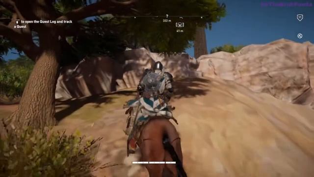 Assassin's Creed Origins - Stealth & Combat Gameplay with Warden's Oath Outfit смотреть онлайн