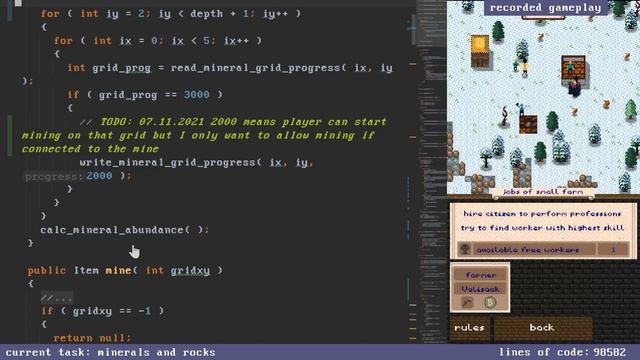 [101] project_darkwood [Java Libgdx] (stream 07 Nov. 2021) смотреть онлайн