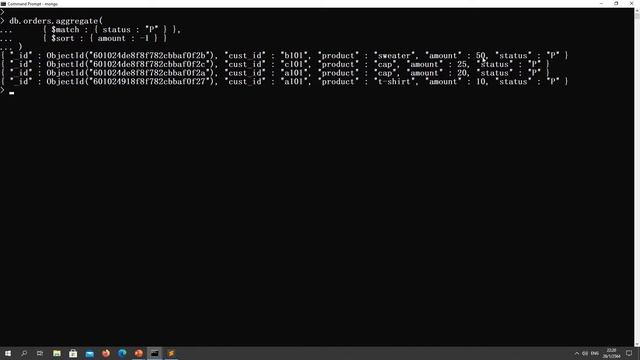 สอน MongoDB - ตอนที่ 21 $group and $match | ThaiDBA смотреть онлайн