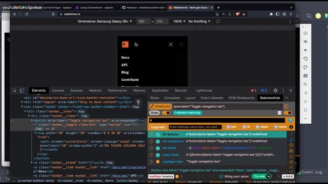 Automate Android hybrid mobile apps using appium | identify using appium inspector смотреть онлайн