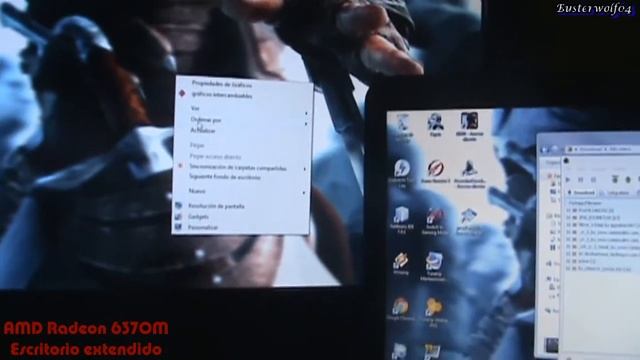 AMD Radeon 6370M Extended Desktop смотреть онлайн