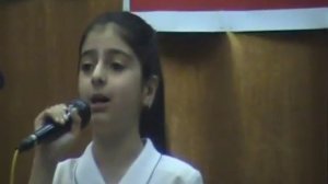 "Santa Lucia", исполняет -  Агаева Арзу, 9 лет