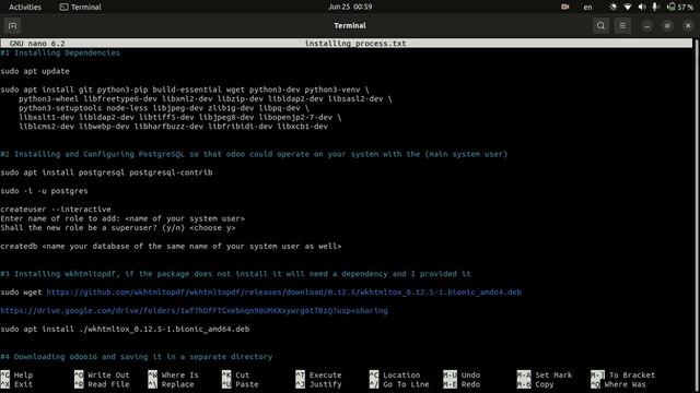 Installing odoo on your system without having to create a new system user смотреть онлайн