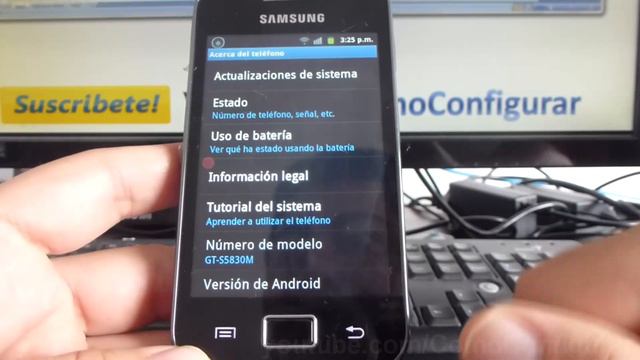 como ver mi imei de mi celular Android samsung Galaxy Ace S5830 смотреть онлайн