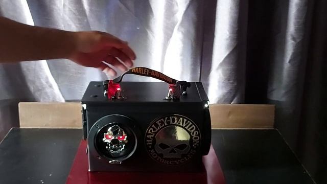 Boombox*Keg Bluetooth Speaker - Harley Davidson Skull Wille G - Ammo Box (The who pinball wizard) смотреть онлайн