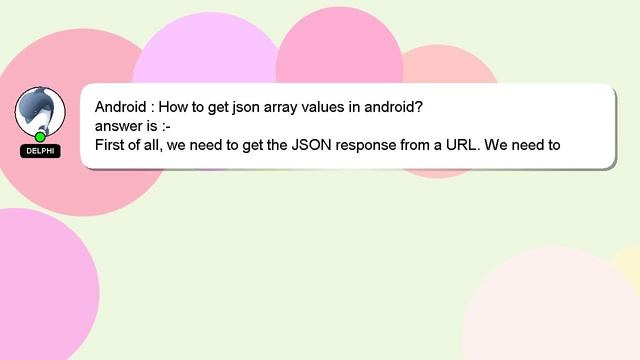 Android : How to get json array values in android? смотреть онлайн
