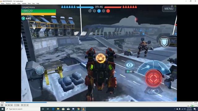 War Robots Gameplay on Nvidia K1 Shield tablet. смотреть онлайн