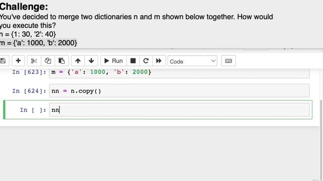 030 Python Dictionary Challenge & Solution 8 Merging Two Dicts смотреть онлайн