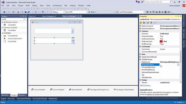 Multi Column Combobox C# | SQL смотреть онлайн