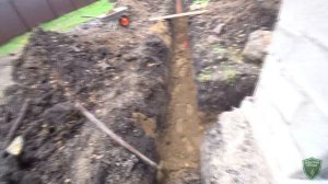 Ввод кабеля в траншее.  Технология до мелочей!