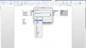Формулы в таблицах Microsoft Word