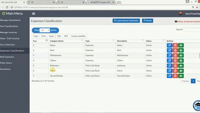 Finance part 2 | Online & Offline ERP School Software | My School My Software | 9550201984 смотреть онлайн