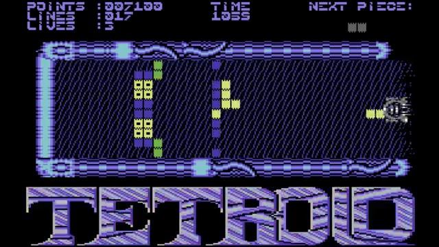 Tetroid (levels 01 To 07) (Commodore 64)