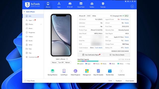 Check iPhone Age & Battery Cycles with 3u Tools | Full Setup Tutorial 2023 смотреть онлайн