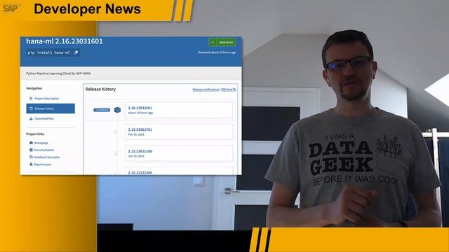 Kyma Learning Journey, CodeJam Roadshow Week 1, Python ML for HANA, BTPCon | SAP Developer News смотреть онлайн