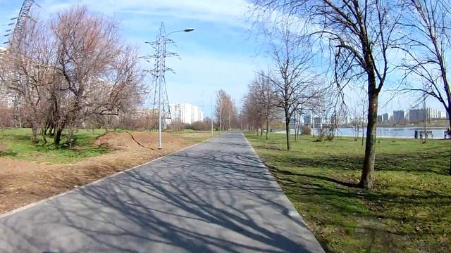 Парк 850-летия Москвы. 24 апреля 2018. (1080p, 60 fps, запись 2) смотреть онлайн