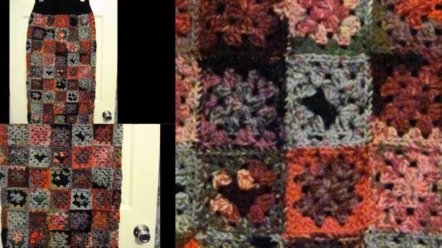 Вязаные юбки. Коллекция модных моделей #вязаныеюбки смотреть онлайн