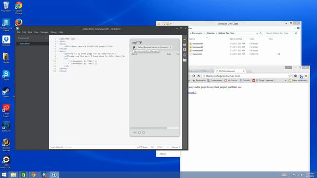 Setting up FTP in Brackets смотреть онлайн