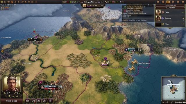 Рим против всех в Old World. Серия №1: "Как игра выглядит сегодня после многочисленных обновлений?" смотреть онлайн